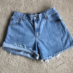 Levi’s Denim Cutoffs [size 10]